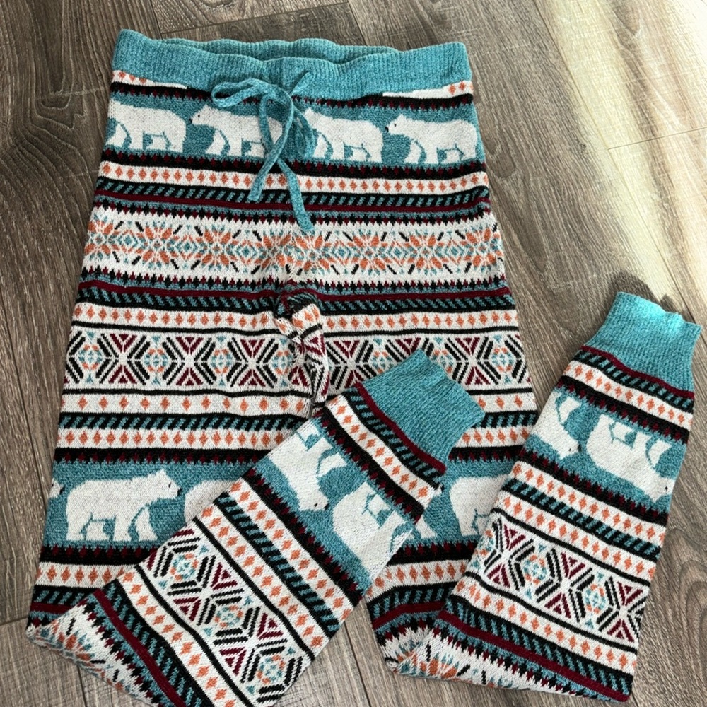 Polar Bear Knit Pants